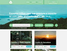 Tablet Screenshot of etrilhas.com.br